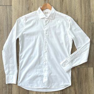 Taylor Stitch The Hyde in White Royal Oxford size 40